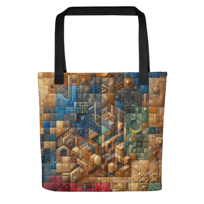 Abstract Art Tote Bag: Foresight Tapestry