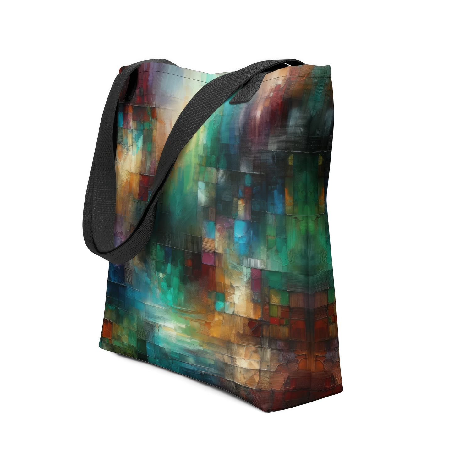 Abstract Art Tote Bag: Depth of Insight