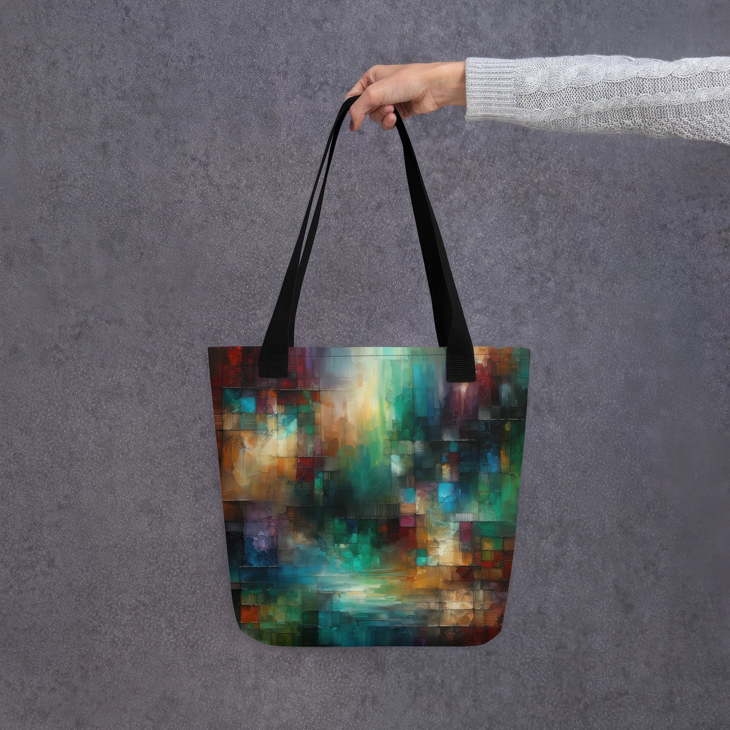 Abstract Art Tote Bag: Depth of Insight