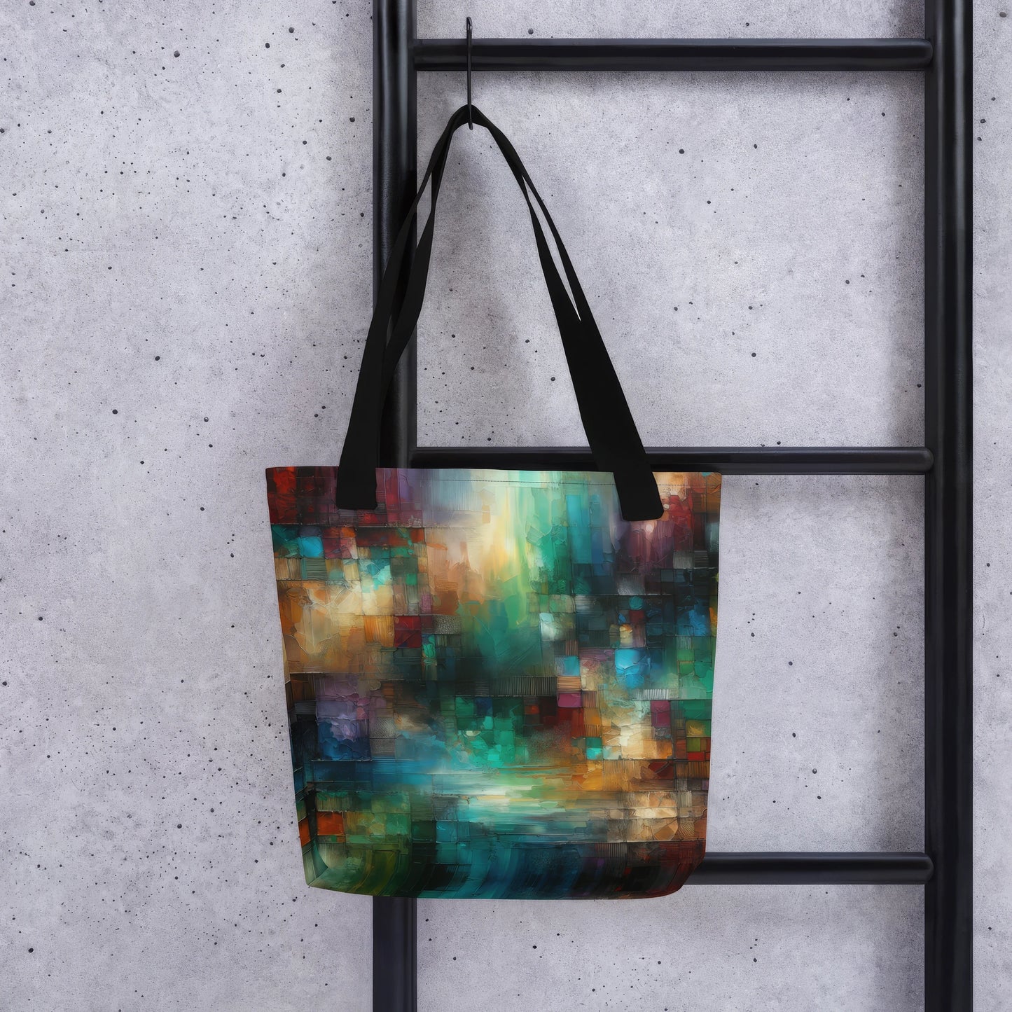 Abstract Art Tote Bag: Depth of Insight