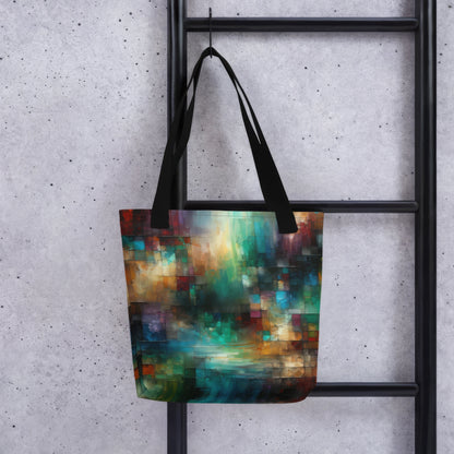 Abstract Art Tote Bag: Depth of Insight