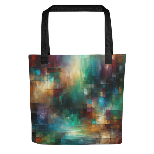 Abstract Art Tote Bag: Depth of Insight