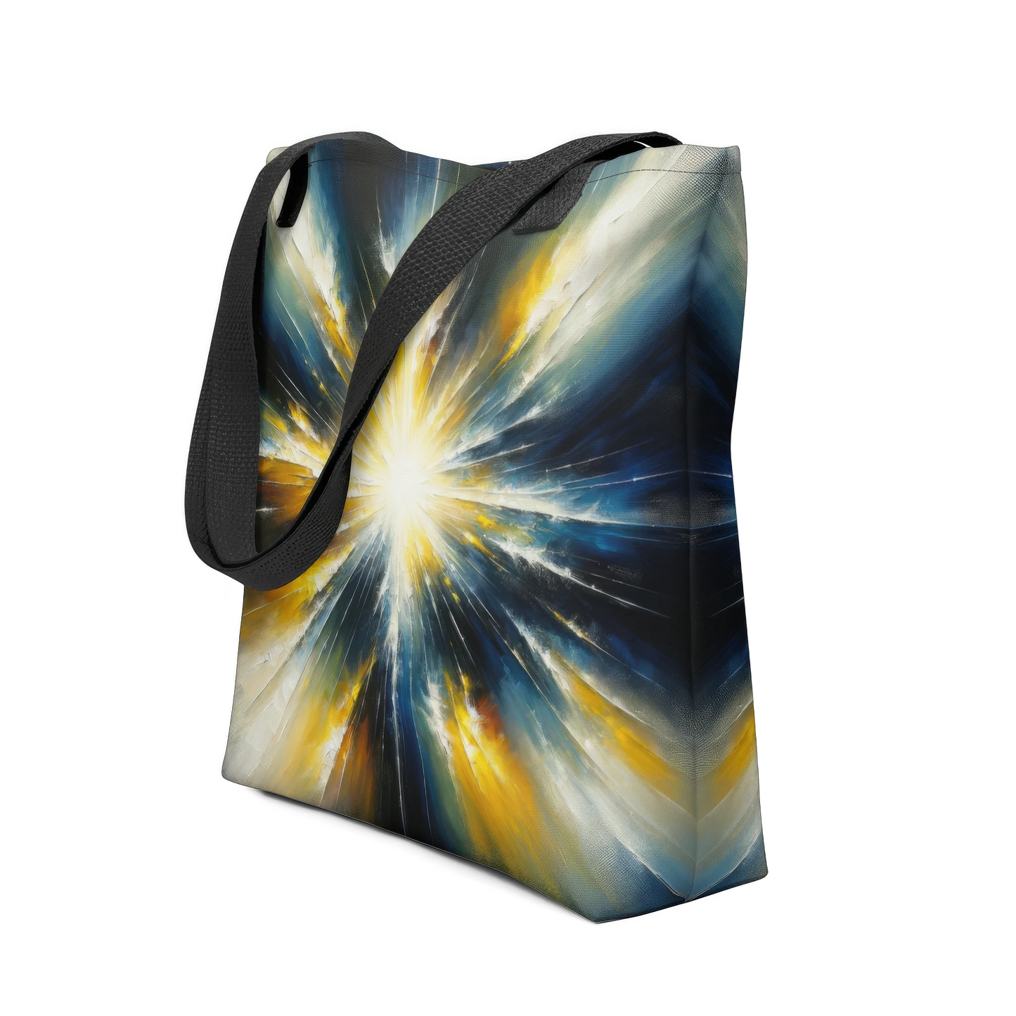 Abstract Art Tote Bag: Enlightening Emanations