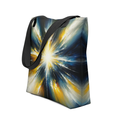 Abstract Art Tote Bag: Enlightening Emanations