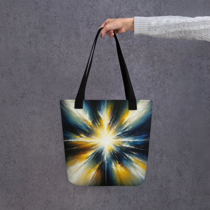 Abstract Art Tote Bag: Enlightening Emanations