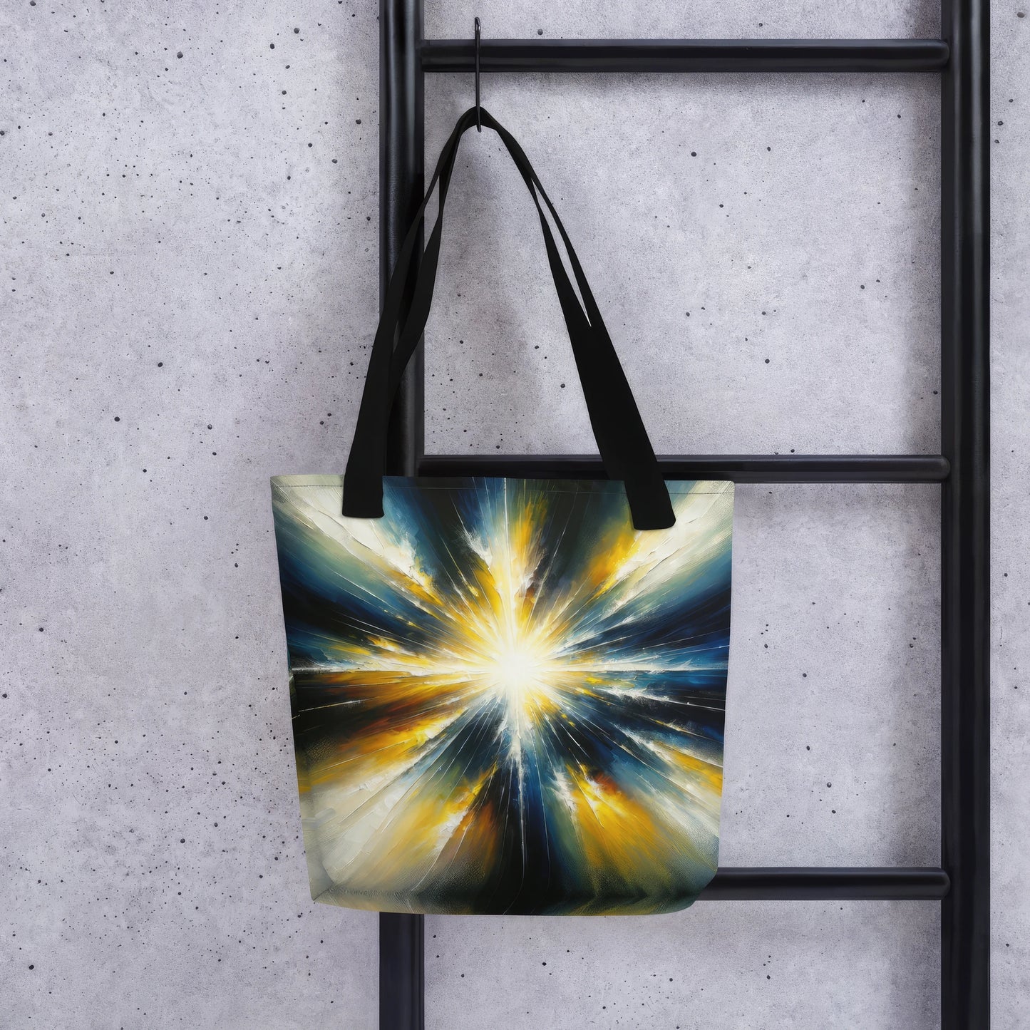 Abstract Art Tote Bag: Enlightening Emanations