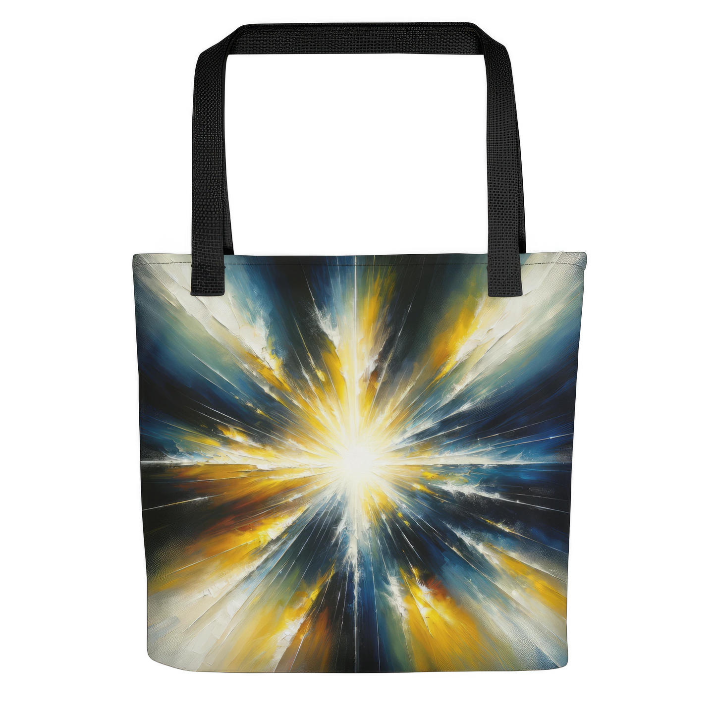 Abstract Art Tote Bag: Enlightening Emanations