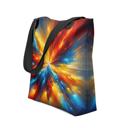 Abstract Art Tote Bag: Catalyst of Change