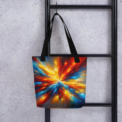 Abstract Art Tote Bag: Catalyst of Change