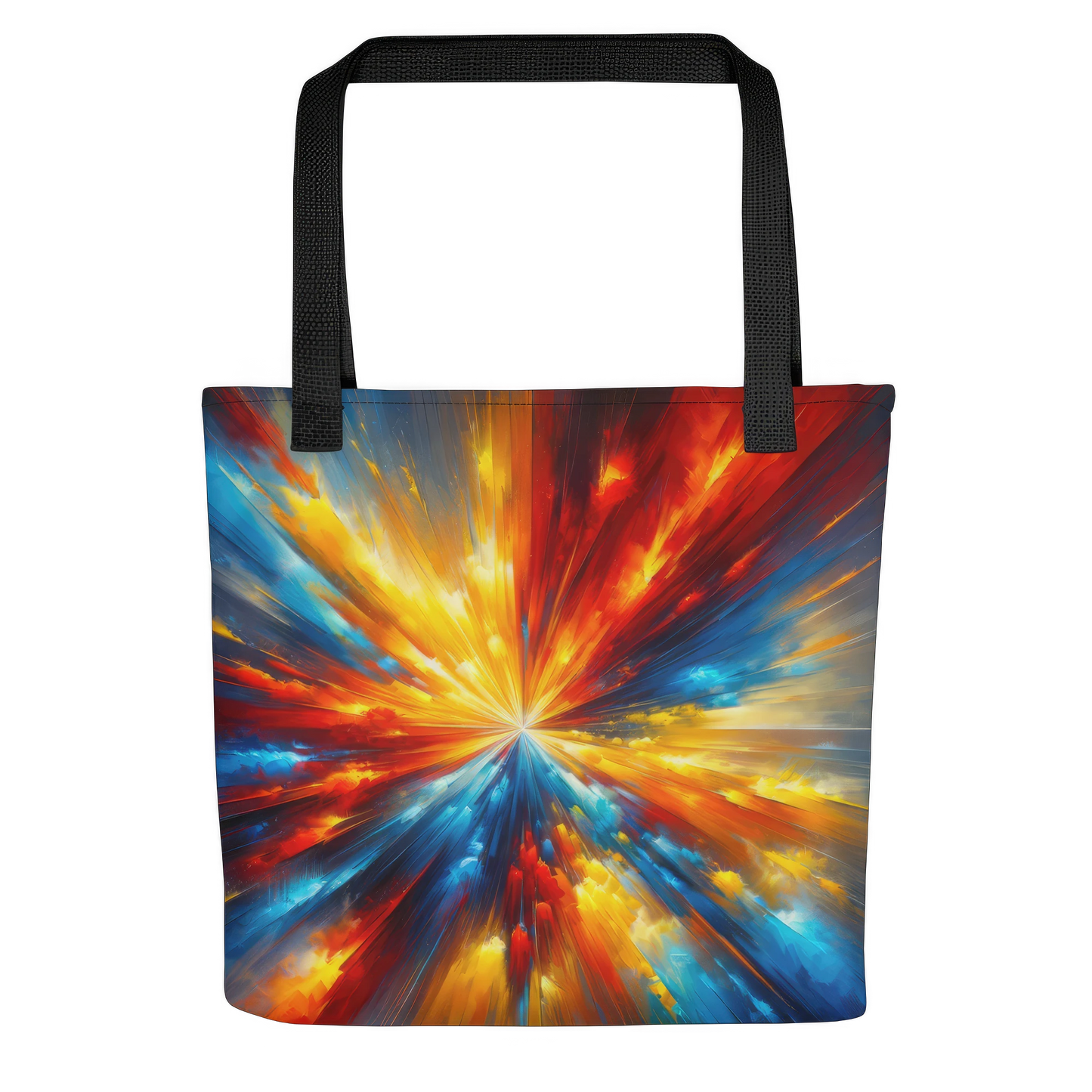 Abstract Art Tote Bag: Catalyst of Change