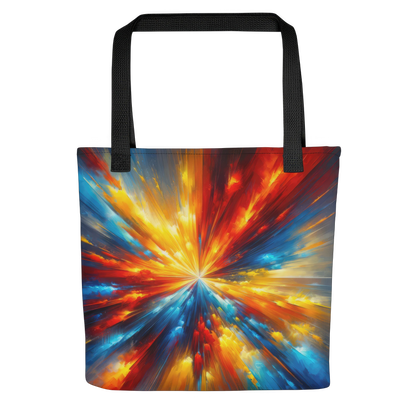 Abstract Art Tote Bag: Catalyst of Change