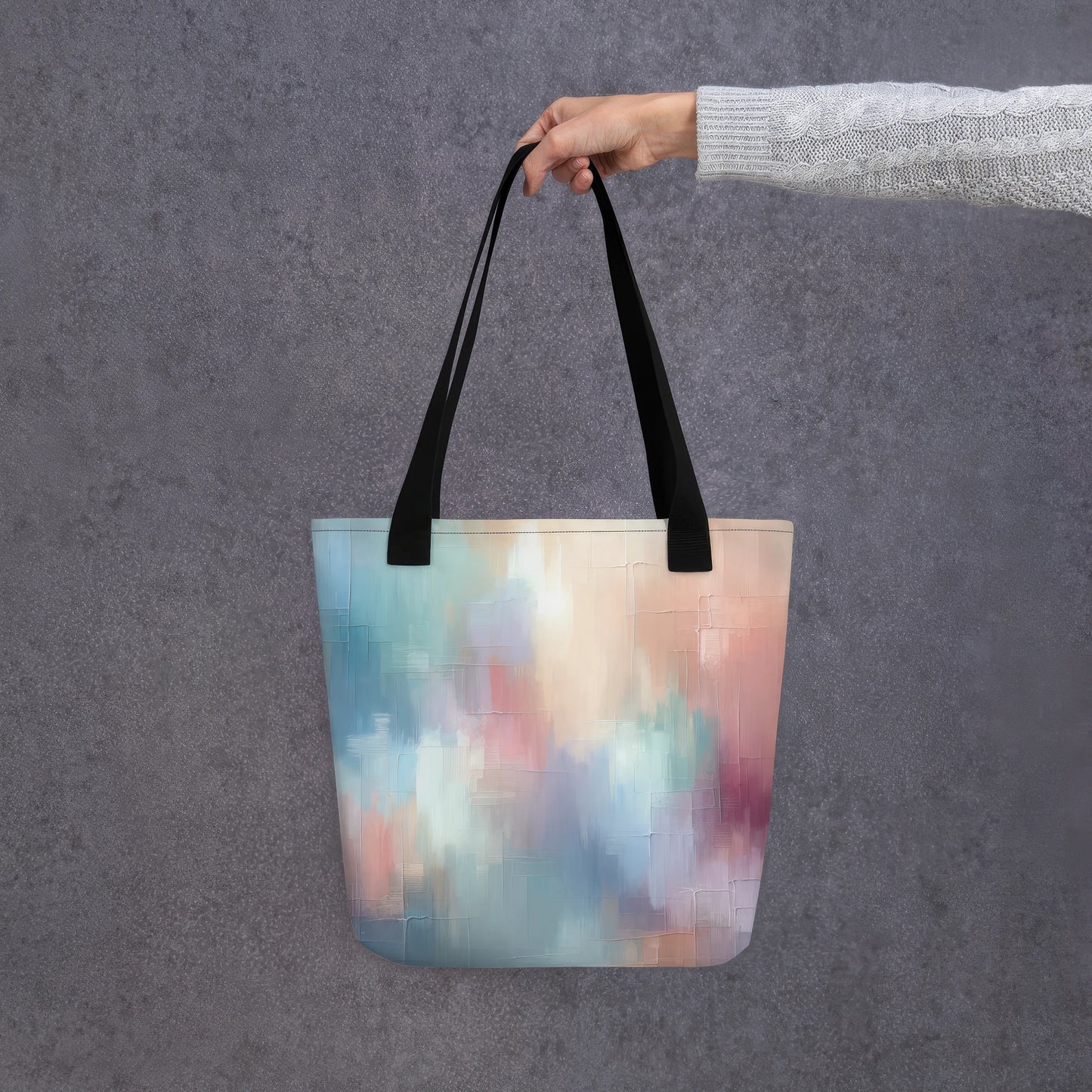 Abstract Art Tote Bag: Empathetic Resonance