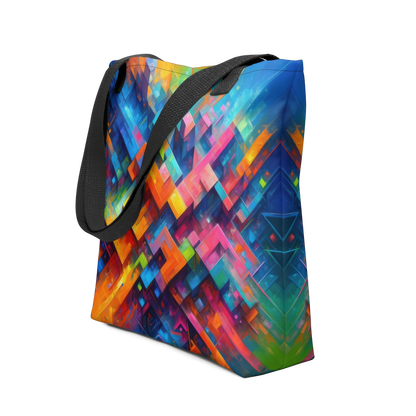 Abstract Art Tote Bag: Innovation's Canvas