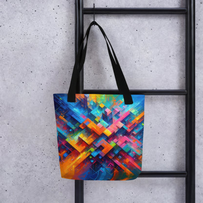 Abstract Art Tote Bag: Innovation's Canvas