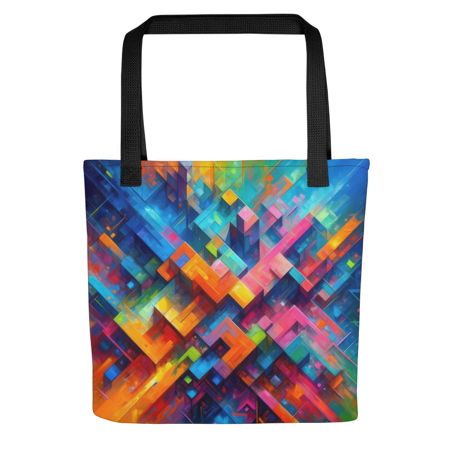 Abstract Art Tote Bag: Innovation's Canvas