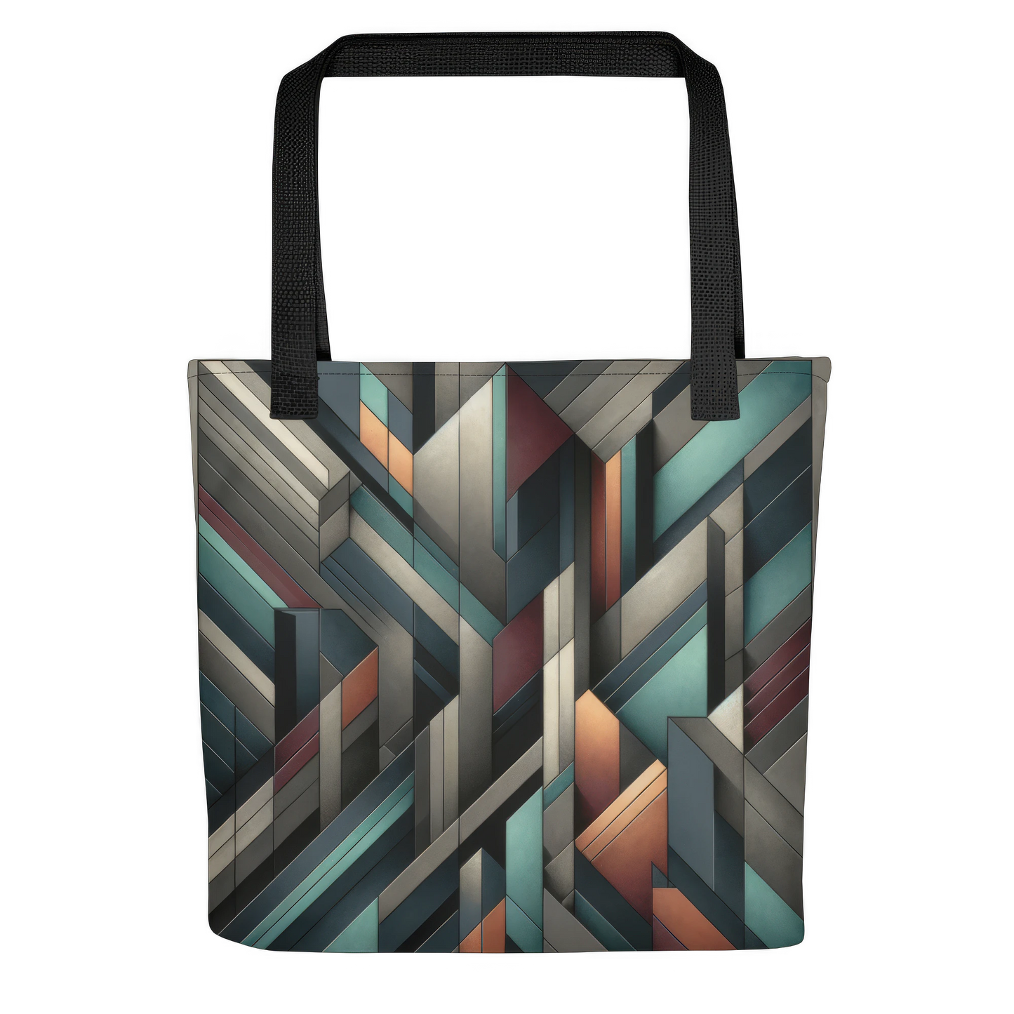 Abstract Art Tote Bag: Strategic Dimensions