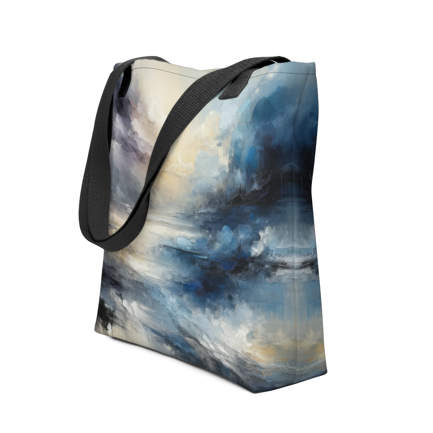 Abstract Art Tote Bag: Horizon of Tomorrow