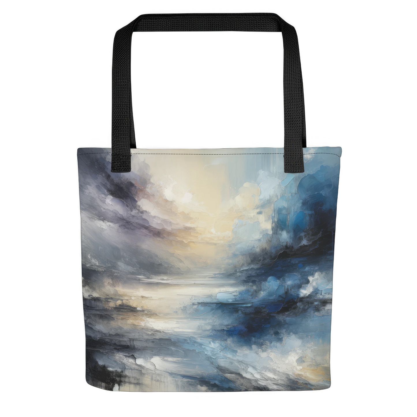 Abstract Art Tote Bag: Horizon of Tomorrow