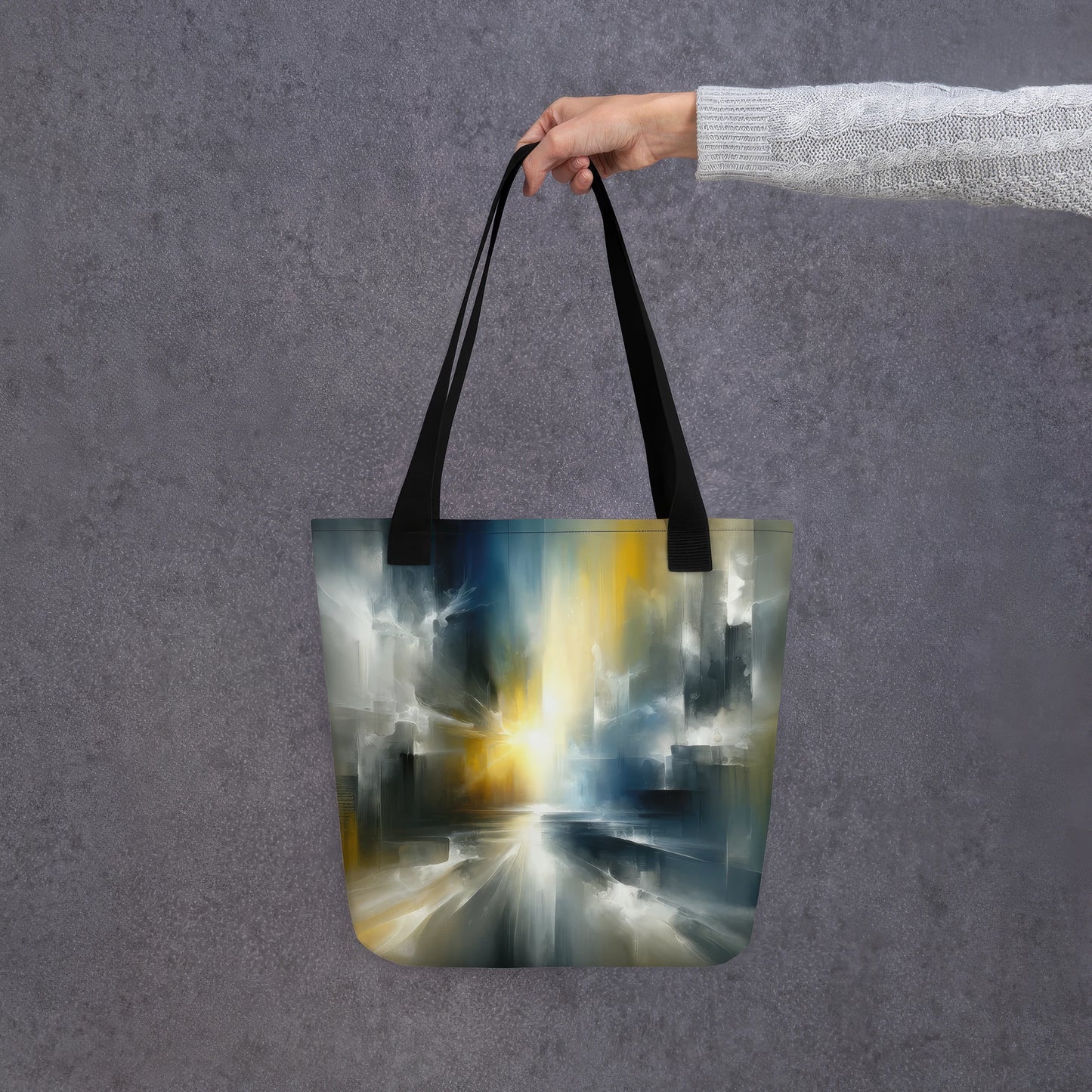 Abstract Art Tote Bag: Enlightening Horizons