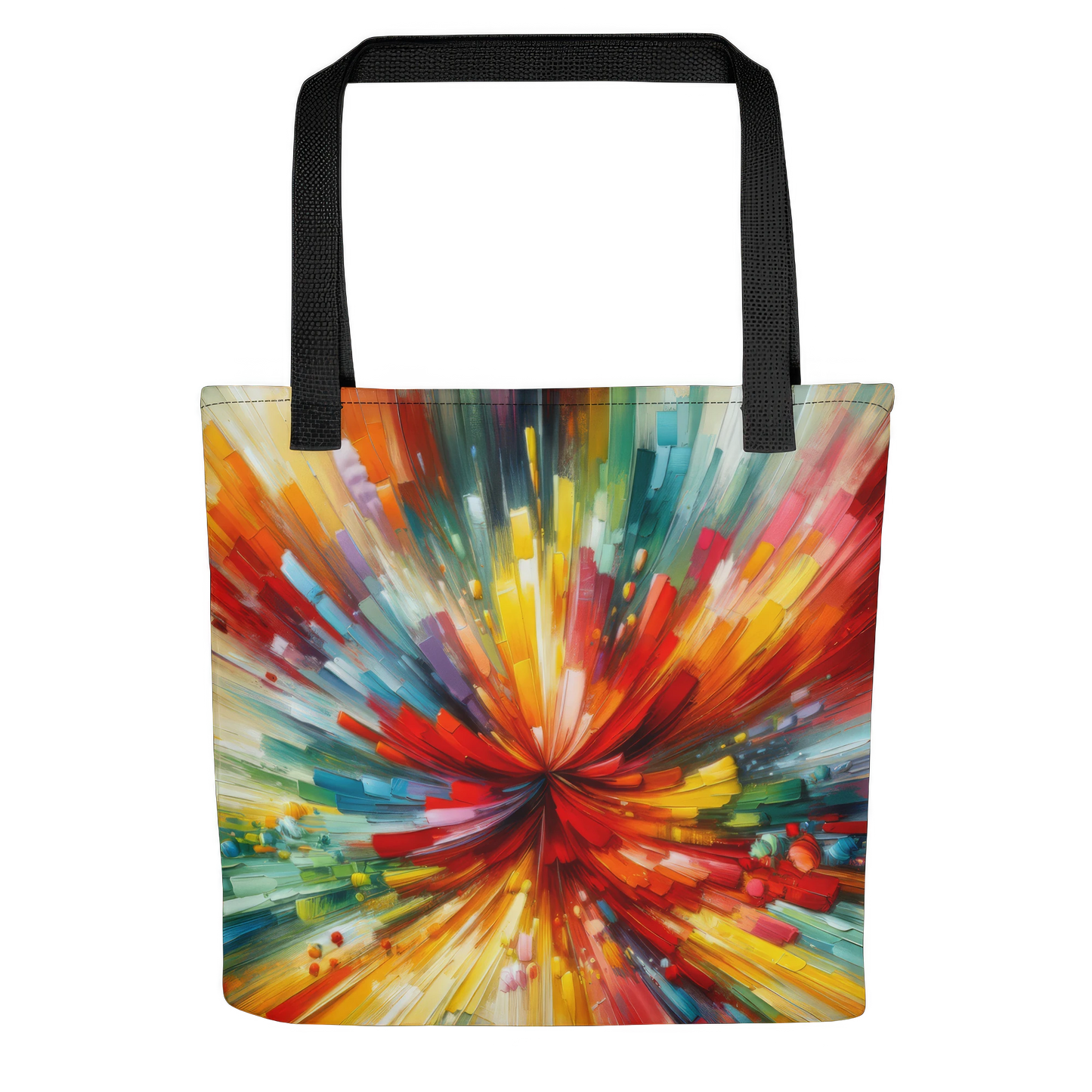 Abstract Art Tote Bag: Empowerment Ethos