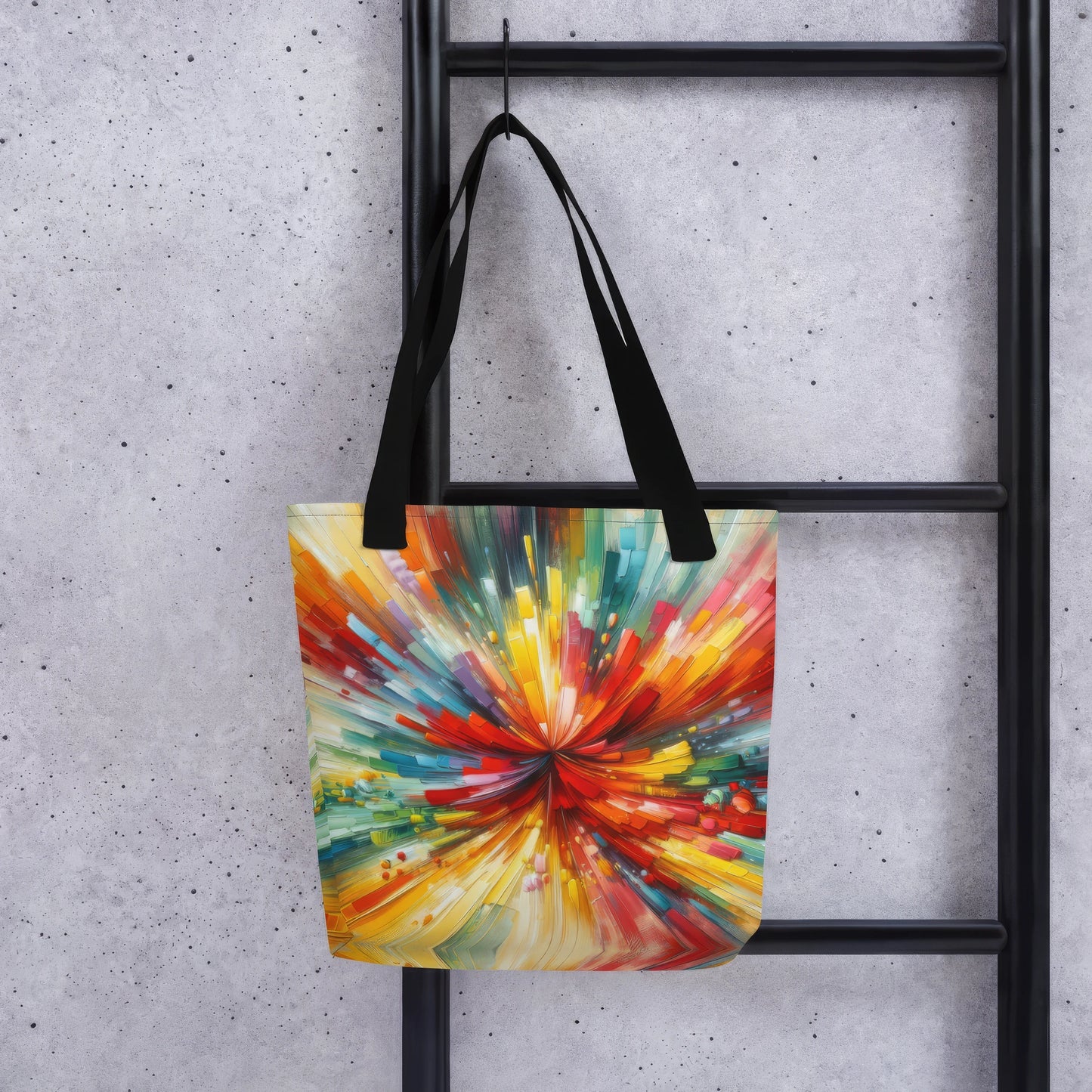 Abstract Art Tote Bag: Empowerment Ethos