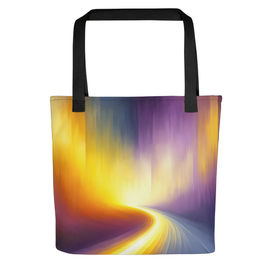 Abstract Art Tote Bag: Enlightened Pathways