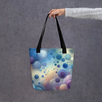 Abstract Art Tote Bag: Empathic Echoes