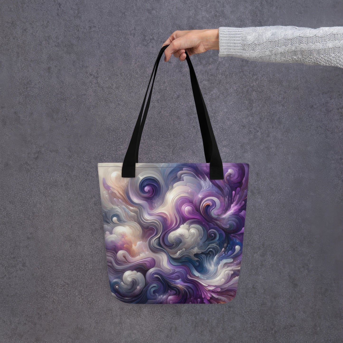 Abstract Art Tote Bag: Cerebral Symphony