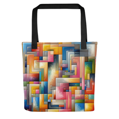 Abstract Art Tote Bag: Harmony in Diversity