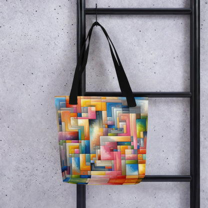 Abstract Art Tote Bag: Harmony in Diversity