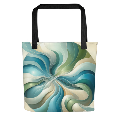 Abstract Art Tote Bag: Harmonic Convergence