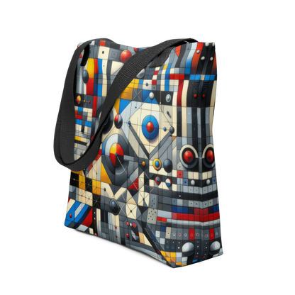 Abstract Art Tote Bag: Insightful Depths