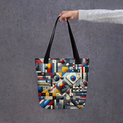 Abstract Art Tote Bag: Insightful Depths