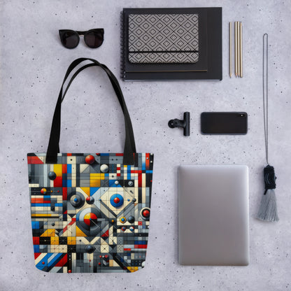 Abstract Art Tote Bag: Insightful Depths