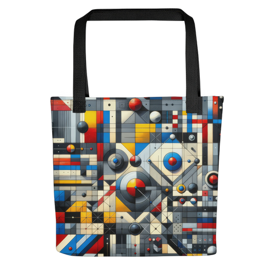 Abstract Art Tote Bag: Insightful Depths