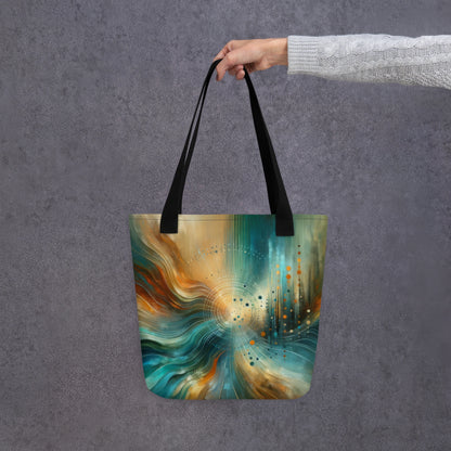 Sac fourre-tout d’art abstrait : échos d’anticipation