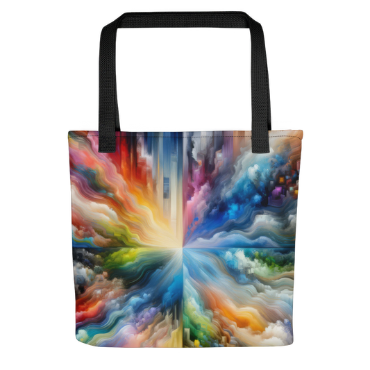 Abstract Art Tote Bag: Infinite Potential