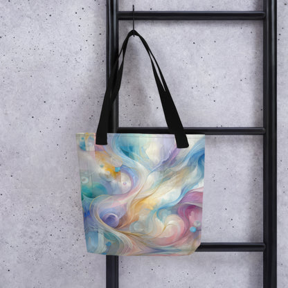 Abstract Art Tote Bag: Resonance of Realms