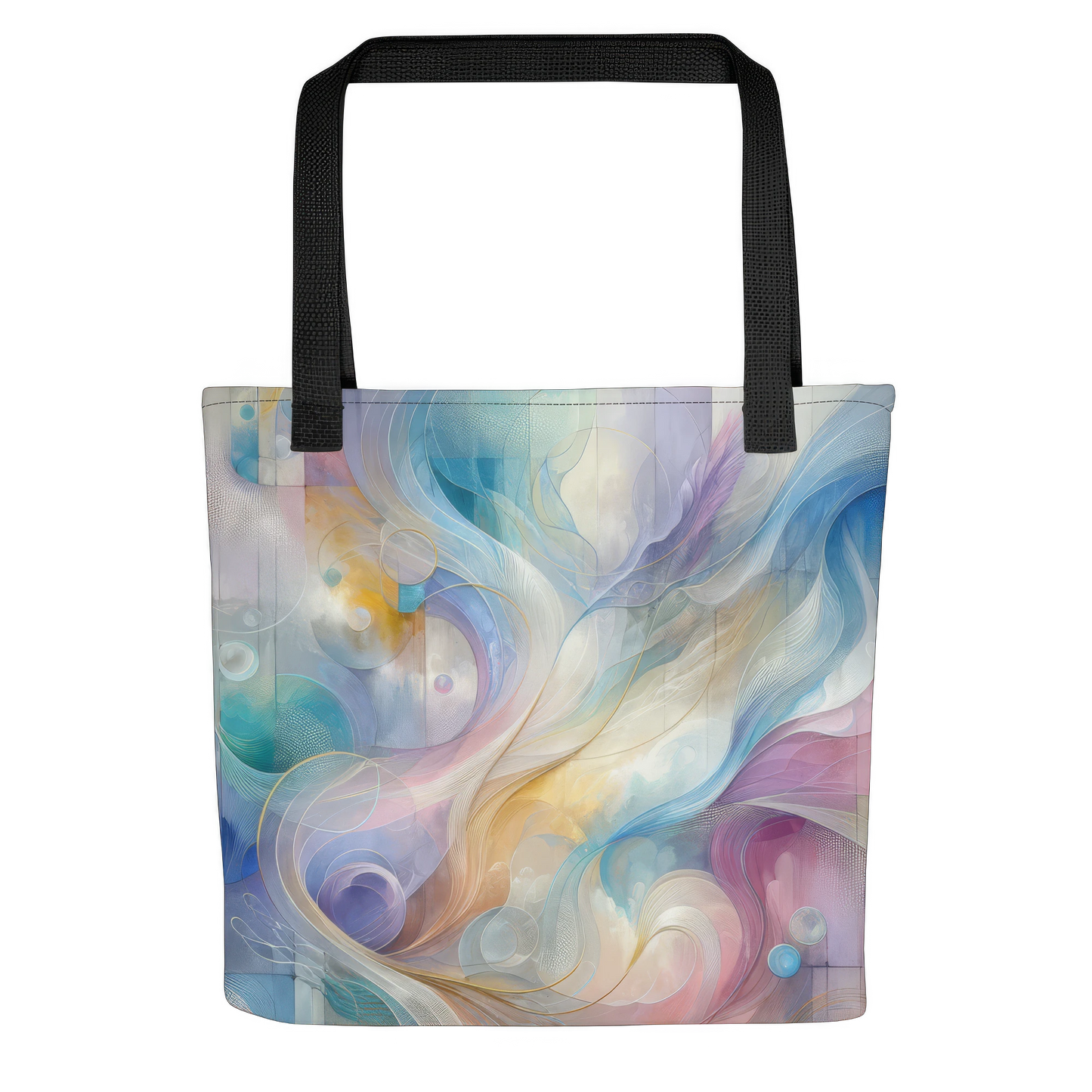 Abstract Art Tote Bag: Resonance of Realms