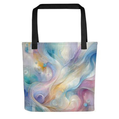 Abstract Art Tote Bag: Resonance of Realms