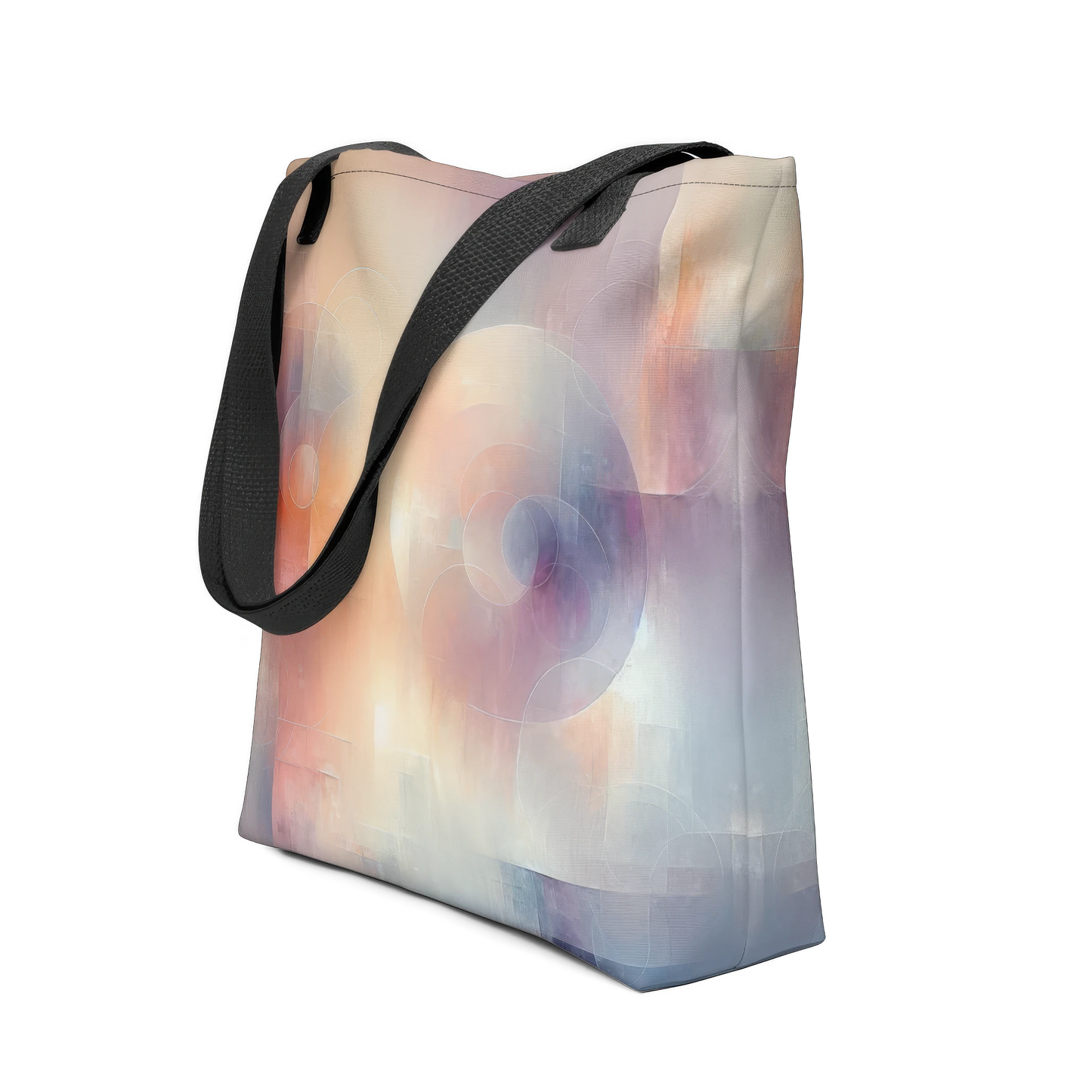 Abstract Art Tote Bag: Echoes of Empathy