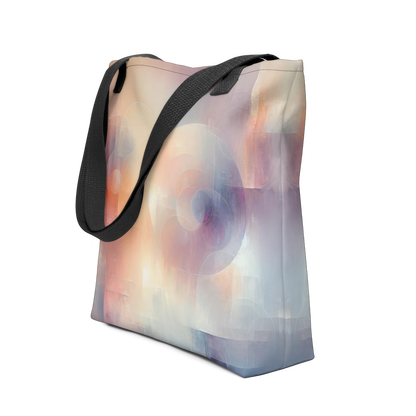 Abstract Art Tote Bag: Echoes of Empathy