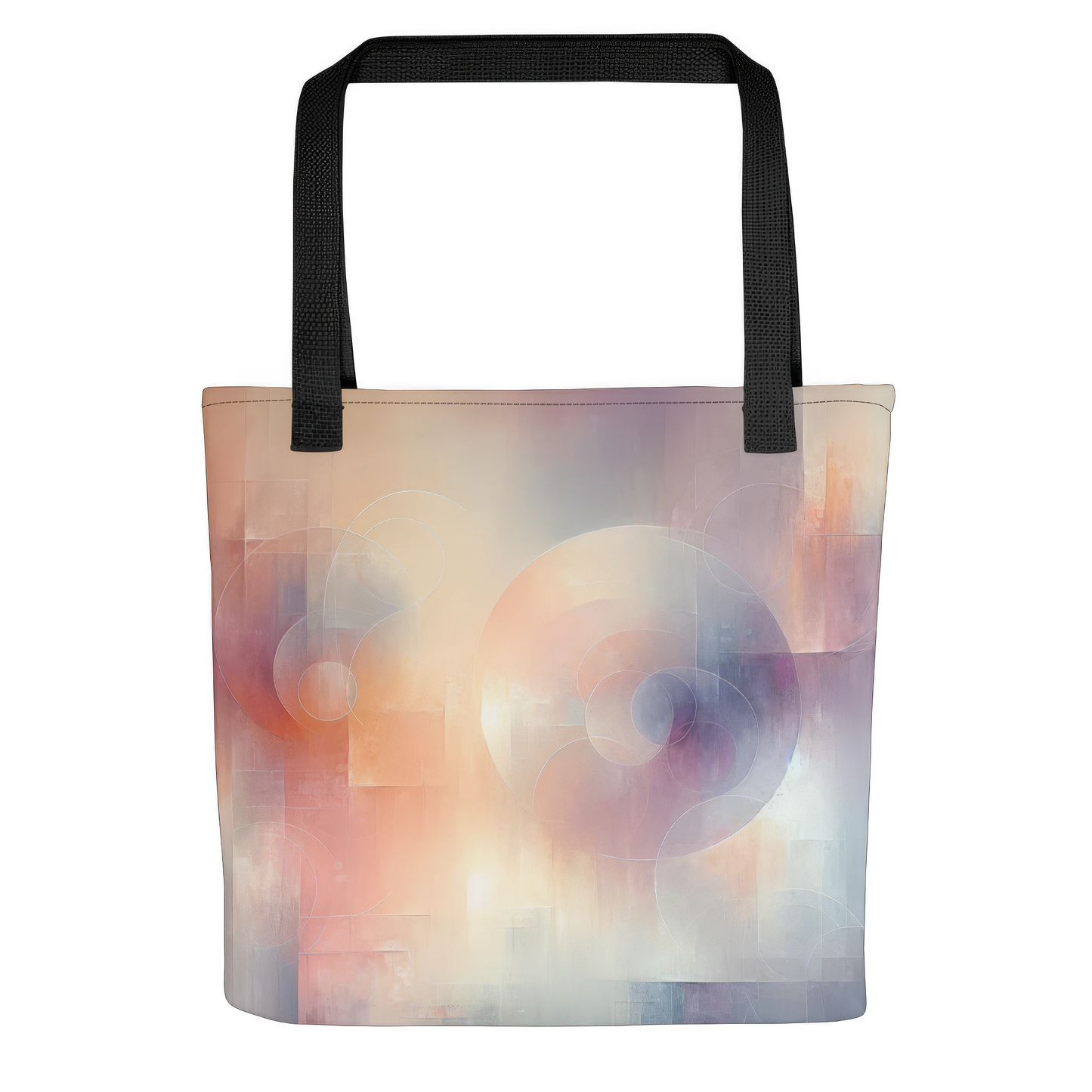 Abstract Art Tote Bag: Echoes of Empathy