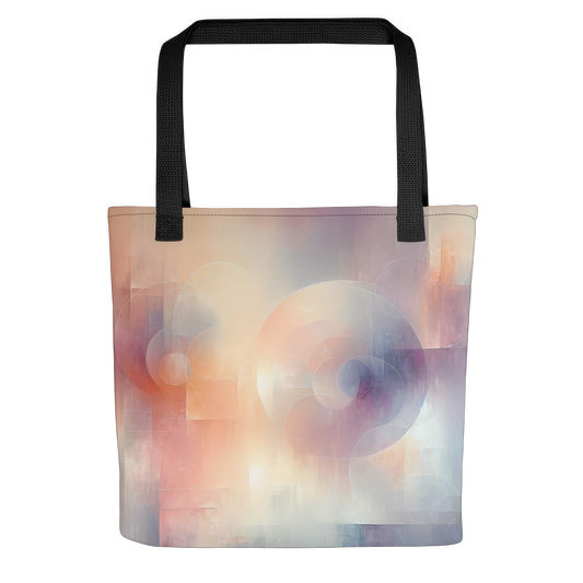 Abstract Art Tote Bag: Echoes of Empathy