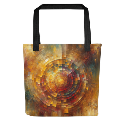 Abstract Art Tote Bag: Echoes of Gratitude