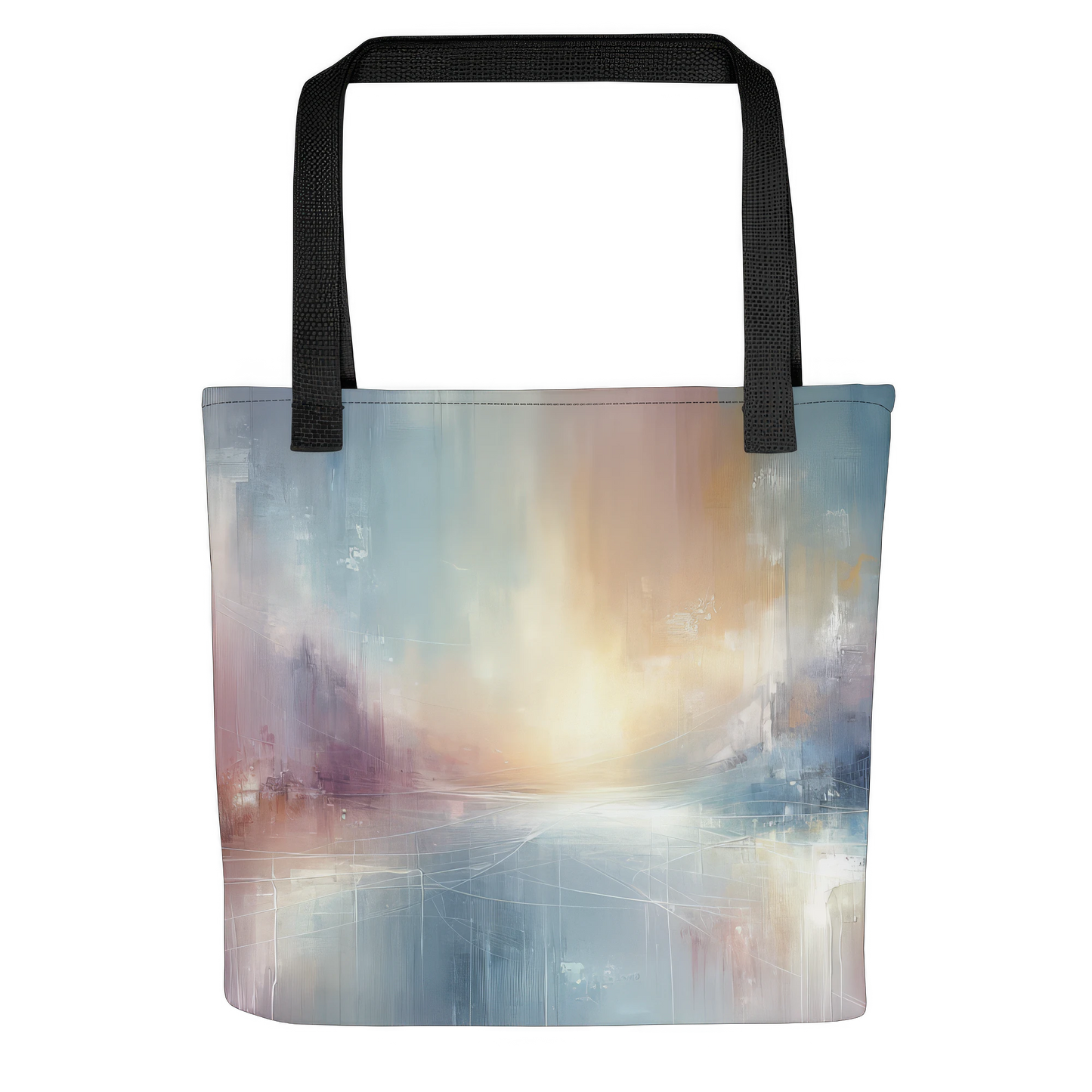 Abstract Art Tote Bag: Thankful Whispers