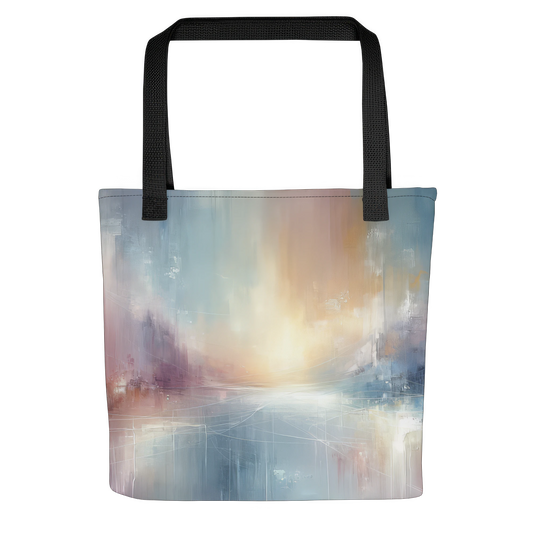 Abstract Art Tote Bag: Thankful Whispers