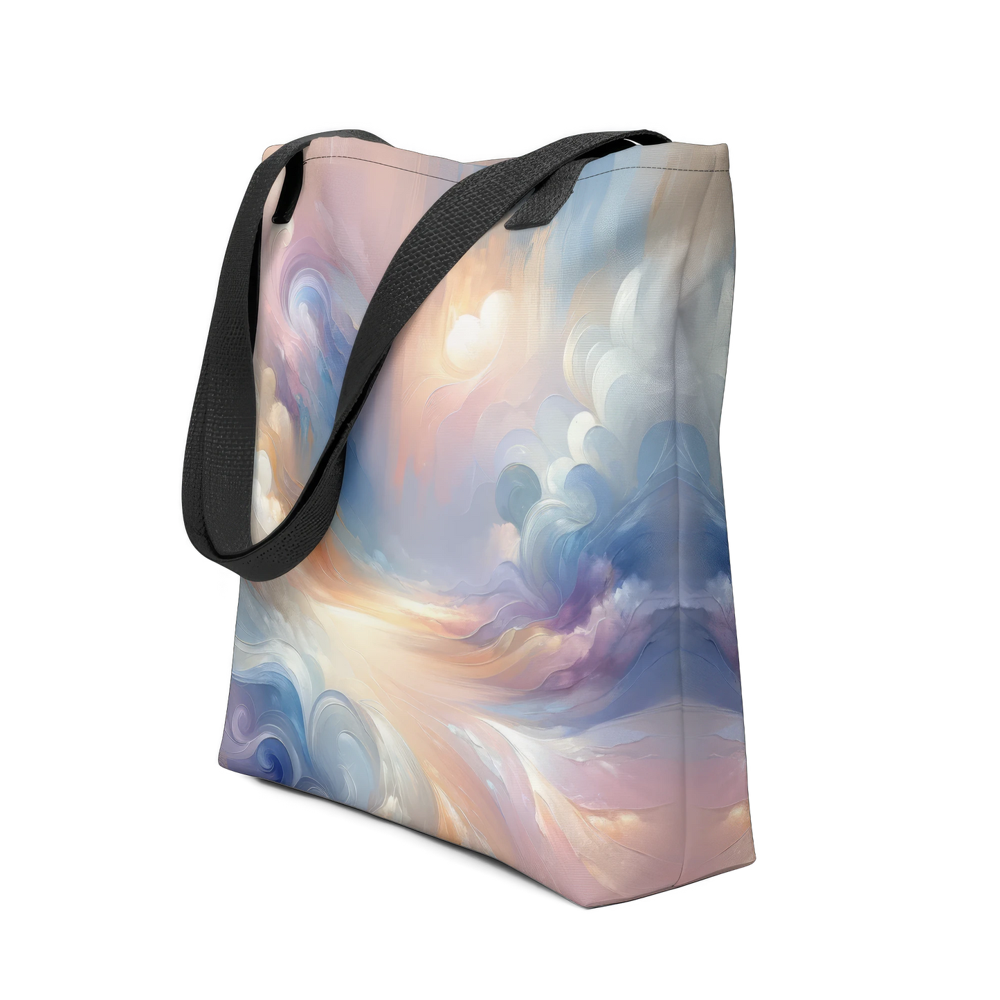 Abstract Art Tote Bag: Mindful Serenity