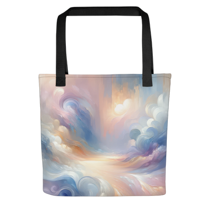 Abstract Art Tote Bag: Mindful Serenity