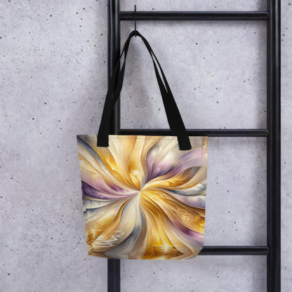 Abstract Art Tote Bag: Reflections of Gratitude